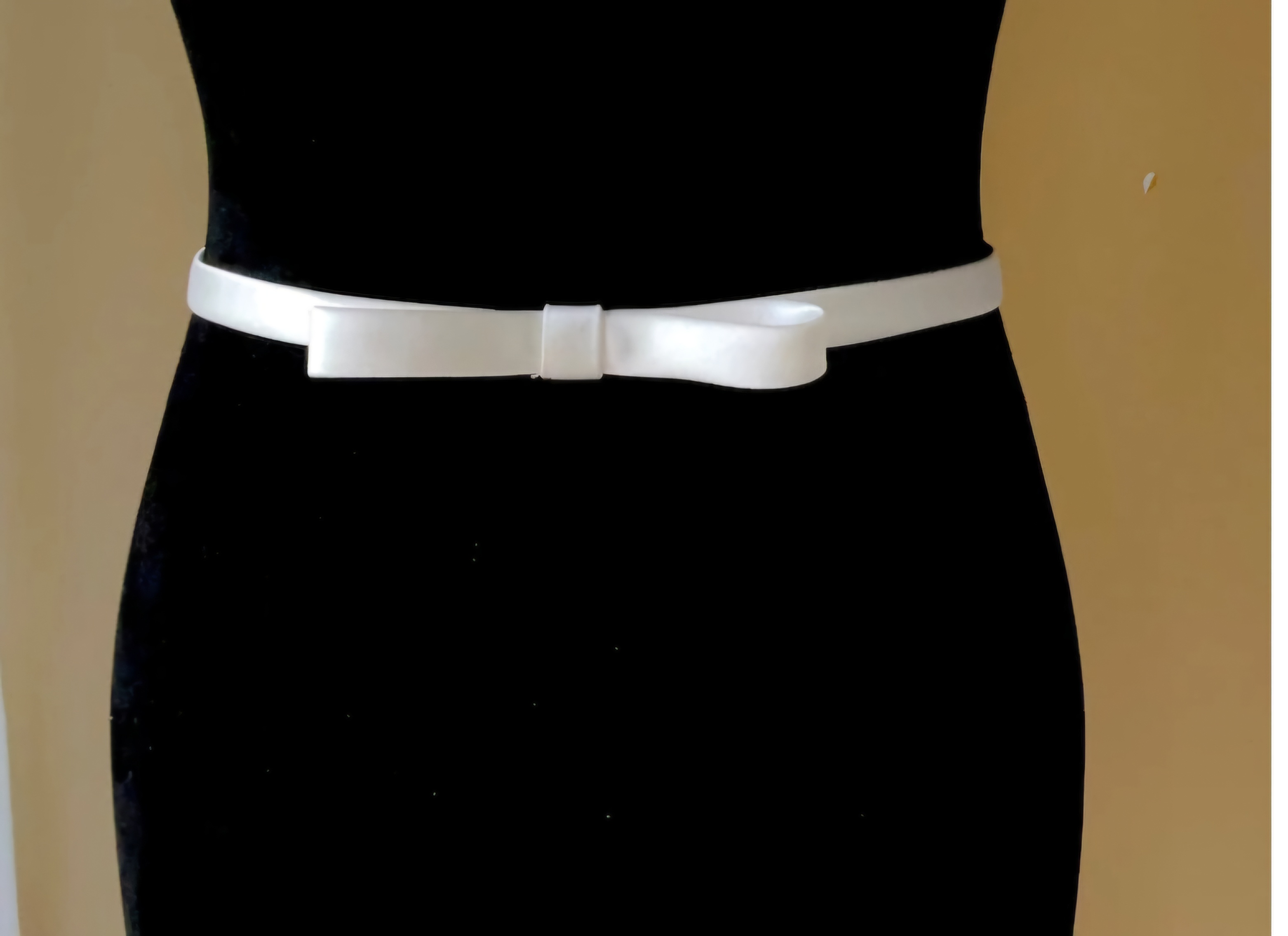 satin belt